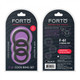 Forto F-61: 3 Piece C-ring Set 100% Silicone (1.2in,1.38in 1.57in) Black by Vvole LLC