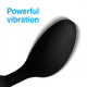 XR Brands 10X P-Flexer Prostate Stimulating Plug Black - Product SKU CNVXR-AG250