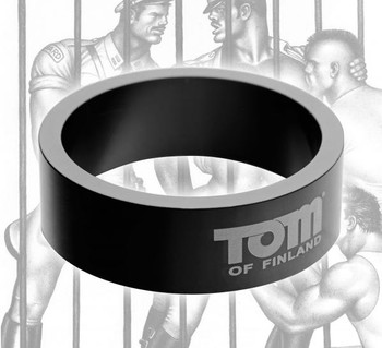 Tom Of Finland Aluminum Cock Ring 50mm Men Sex Toys