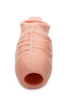 5 Inches Open Tip Penis Extension Beige Sex Toys For Men