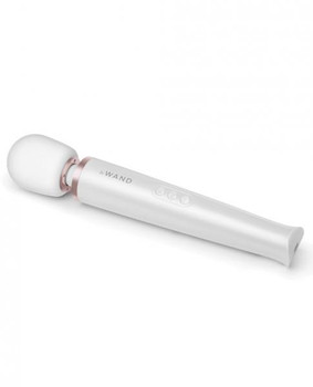 Le Wand Pearl White Wand Rechargeable by B Vibe