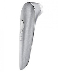 Satisfyer Luxury High Fashion Aluminum Sliver Clitoral Stimulator Adult Toys