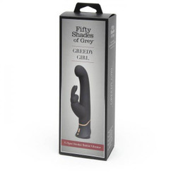 Fifty Shades Of Grey Greedy Girl Stroking Motion G-spot Vibrator by Love Honey