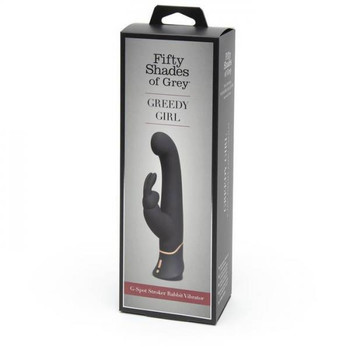 Fifty Shades Of Grey Greedy Girl Stroking Motion G-spot Vibrator by Love Honey