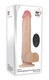 Evolved Novelties Adams Rechargeable Thrusting Dildo with Remote Beige - Product SKU ENAEWF42272