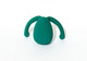 Eva II Fir Green Hands Free Clitoral Vibrator by Dame Products