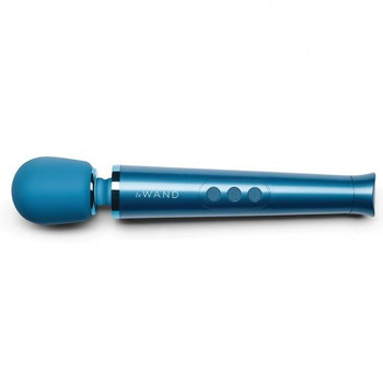 Le Wand Petite Blue Wand Rechargeable by B Vibe