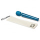 Le Wand Petite Blue Wand Rechargeable by B Vibe - view 2