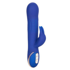 Jack Rabbit Rotating Beaded Rabbit Vibrator Blue Sex Toys