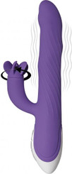 Tilt-O-Twirl Purple Rabbit Vibrator by Evolved Novelties
