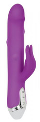 Dancing Pearl Rabbit Vibrator Purple by Evolved Novelties