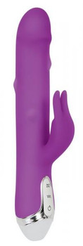 Dancing Pearl Rabbit Vibrator Purple by Evolved Novelties