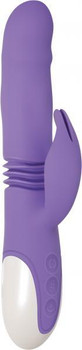 Thick & Thrust Bunny Purple Rabbit Vibrator Best Sex Toy