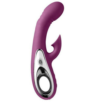 Cloud 9 Pro Sensual Air Touch VI Come Hither Rabbit Plum Adult Toy