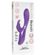 Sensuelle Brandii 10 Function Rabbit Vibrator Purple by Novel Creations Toys - view 2