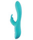 Sensuelle Brandii Bendable Rabbit Vibrator Teal Blue by Novel Creations Toys