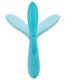 Novel Creations Toys Sensuelle Brandii Bendable Rabbit Vibrator Teal Blue - Product SKU NCBTW64TBL