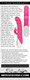 Instant O Rechargeable Vibrator Pink by Evolved Novelties - view 2