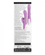 Rechargeable Super Sucker Purple Rabbit Vibrator by Evolved Novelties - view 2