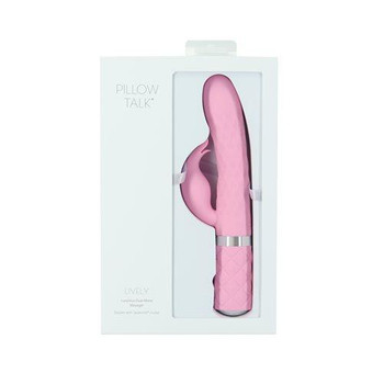 Pillow Talk Lively Dual Motor Massager Pink Best Adult Toys