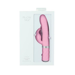 Pillow Talk Lively Dual Motor Massager Pink by BMS Enterprises
