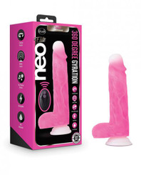 Neo Elite Roxy 8 Gyrating Dildo Pink  inches Adult Toys