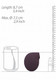 Irresistible Seductive Purple Vibrator by SHOTS AMERICA - Product SKU SHTIRR001PUR