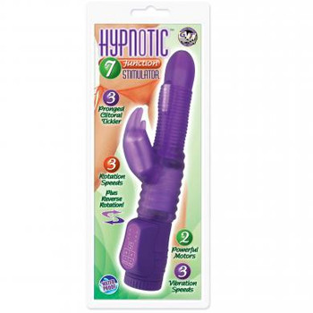 Hypnotic 7 function Vibrator Lavender Sex Toy