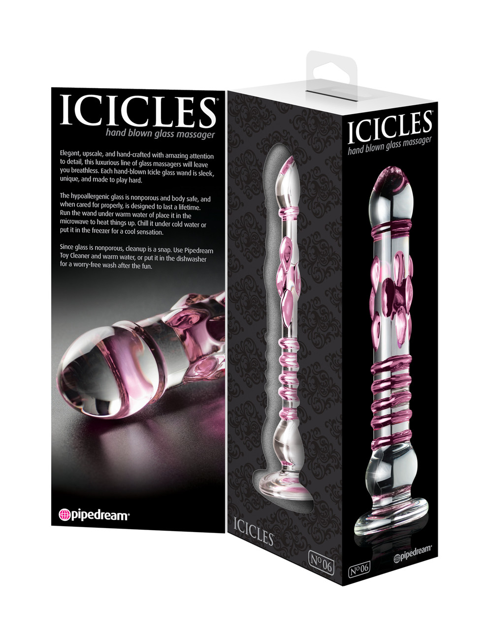 Icicles # 06 Glass Dildo | The Best Adult Sex Toys