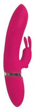 Power Bunnies Hoppy 50X Pink Rabbit Vibrator by Curve Toys