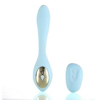 Harmonie Dual Vibrator Teal Silicone Rechargeable Best Sex Toys