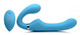 Strap U Mighty Rider 10x Vibrating Strapless Strap-on Blue by XR Brands - Product SKU XRAG557BLU