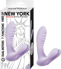 Vibes Of New York Heat Up Bunny Massager Purple Best Adult Toys