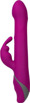 Commotion Rhumba Raspberry Pink Rabbit Vibrator by BMS Enterprises