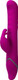 Commotion Samba Raspberry Pink Rabbit Vibrator by BMS Enterprises - Product SKU BMS95135