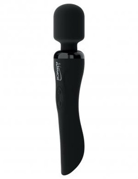 Wanachi Body Recharger Black Wand Massager by Pipedream Products