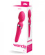 Vedo Wanda Rechargeable Wand Vibe Foxy Pink - view 2