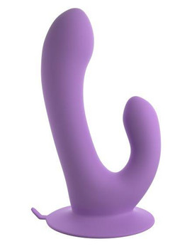 Fantasy For Her Duo Pleasure Wallbang-Her Purple Vibrator Adult Sex Toy