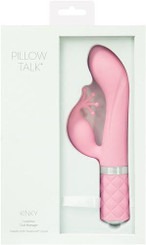 Pillow Talk Clitoral W/ Swarovski Crystal Pink by BMS Enterprises