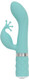 Pillow Talk Clitoral W/ Swarovski Crystal Teal by BMS Enterprises - view 4