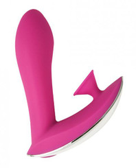 Infinitt Suction Massager Three Pink Vibrator Adult Sex Toy