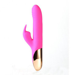 Dream Super Charged Silicone Rabbit Vibrator Pink by Maia Toys
