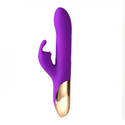 Karlin Supercharged Rabbit Vibrator Rechargeable Purple Sex Toys