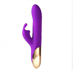 Karlin Supercharged Rabbit Vibrator Rechargeable Purple by Maia Toys