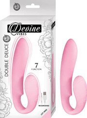 Devine Vibes Double Deuce Pink Vibrator Adult Toys