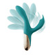 Skyler Silicone Bendable Rabbit Vibrator Green by Maia Toys - view 2