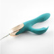 Skyler Silicone Bendable Rabbit Vibrator Green by Maia Toys - view 3