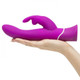 Happy Rabbit 2 Curve Vibrator Purple USB Rechargeable by LoveHoney - view 2
