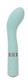 Pillow Talk Sassy G-Spot Vibe with Crystal Teal by BMS Enterprises