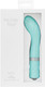 Pillow Talk Sassy G-Spot Vibe with Crystal Teal by BMS Enterprises - Product SKU BMS26519